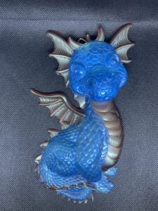 dragon bleue